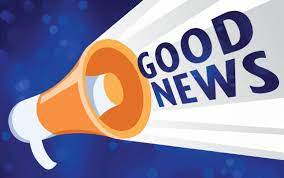  Good News!